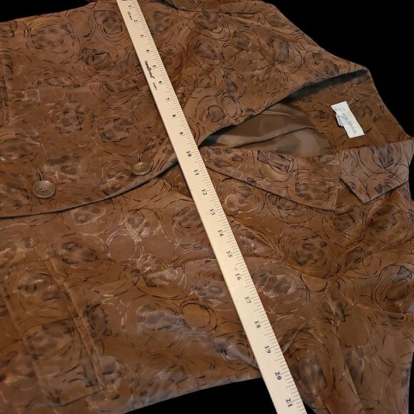 erin london sz M faux suade jacket - Picture 5 of 11